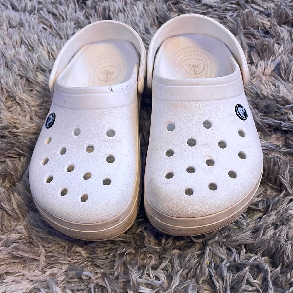 White crocs